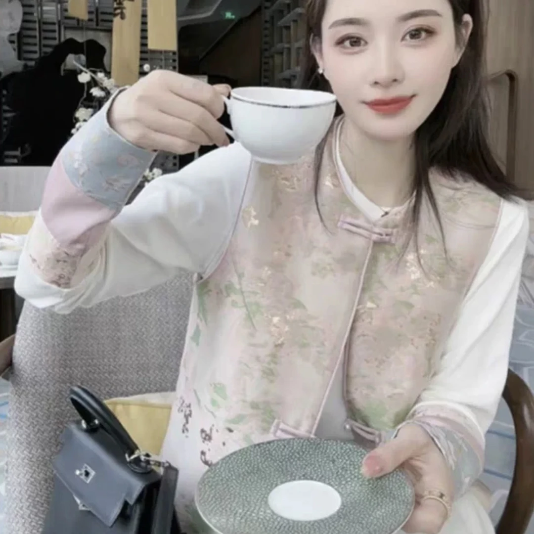 马甲内搭两件套（实物参考直播间展示为准）时尚