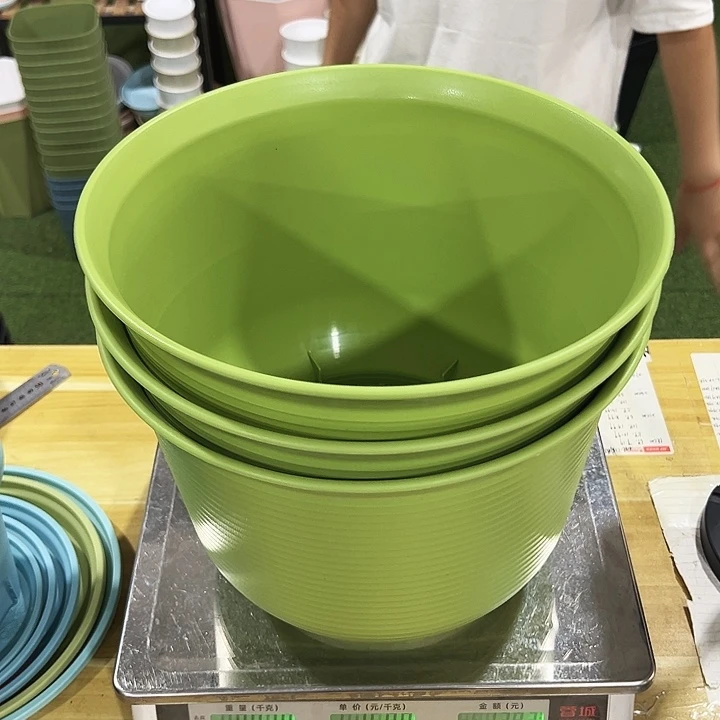 特价矮陶口30高21果绿无托3只