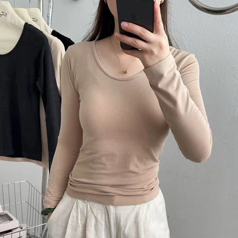 3.0升级版女士无缝保暖单件秋衣DM-5592
