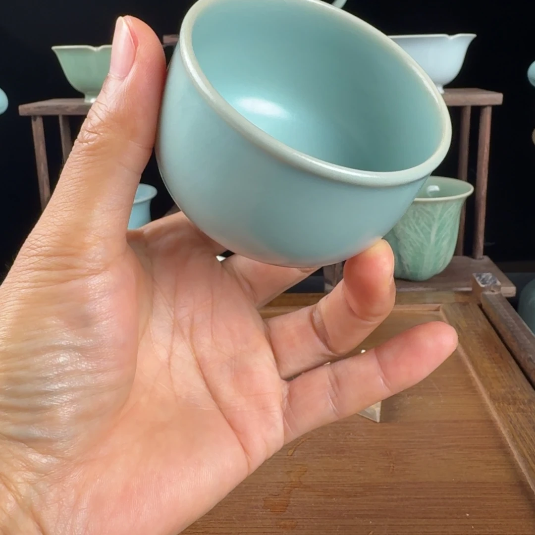 摆件汝瓷原矿原釉