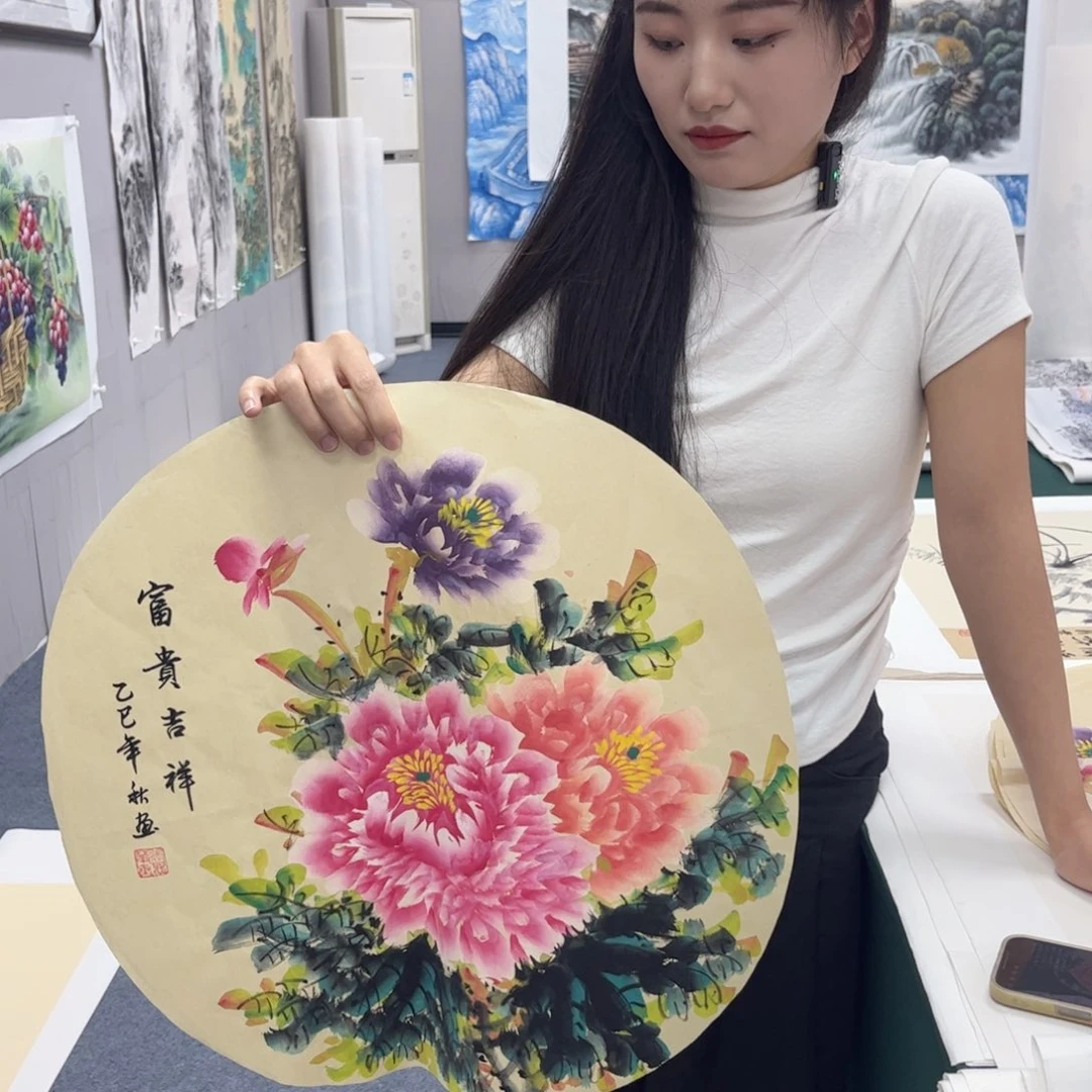国画宣纸国画纯手绘作品