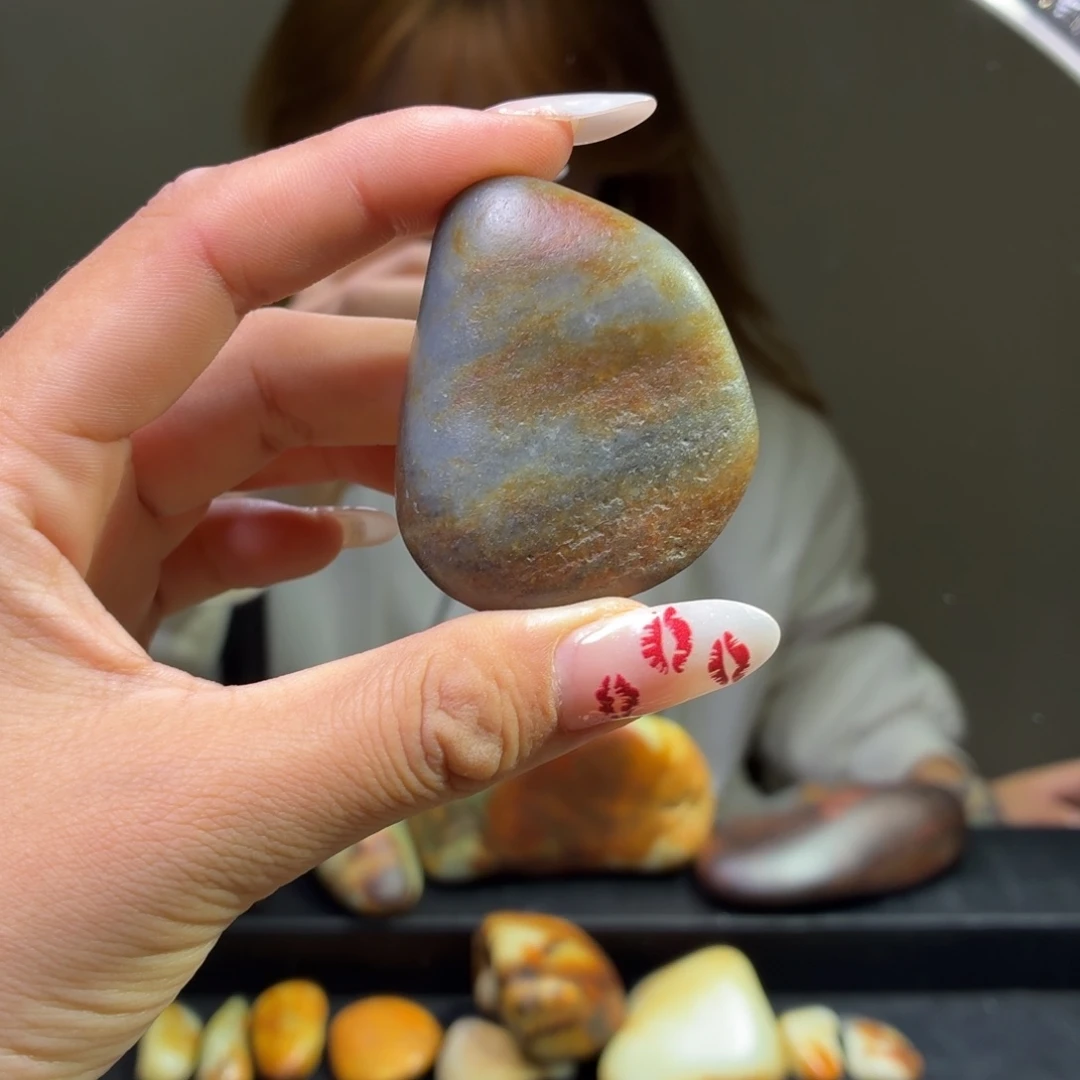 和田玉未镶嵌挂件59.3