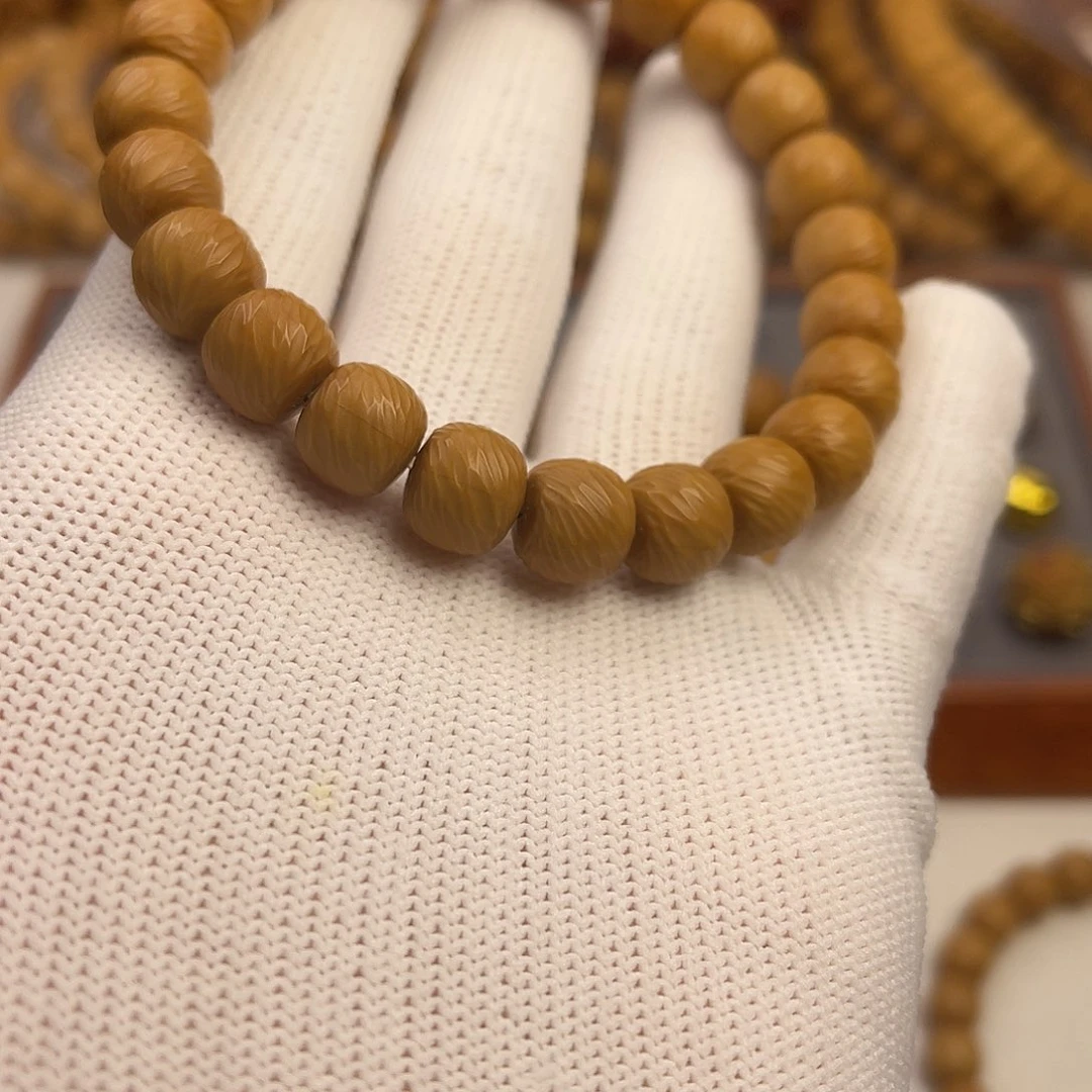 一***二猴头核桃手串云锦