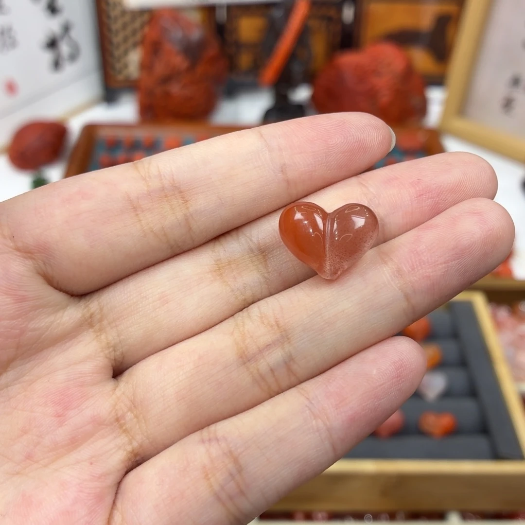 南红玛瑙未镶嵌配饰南红屁桃