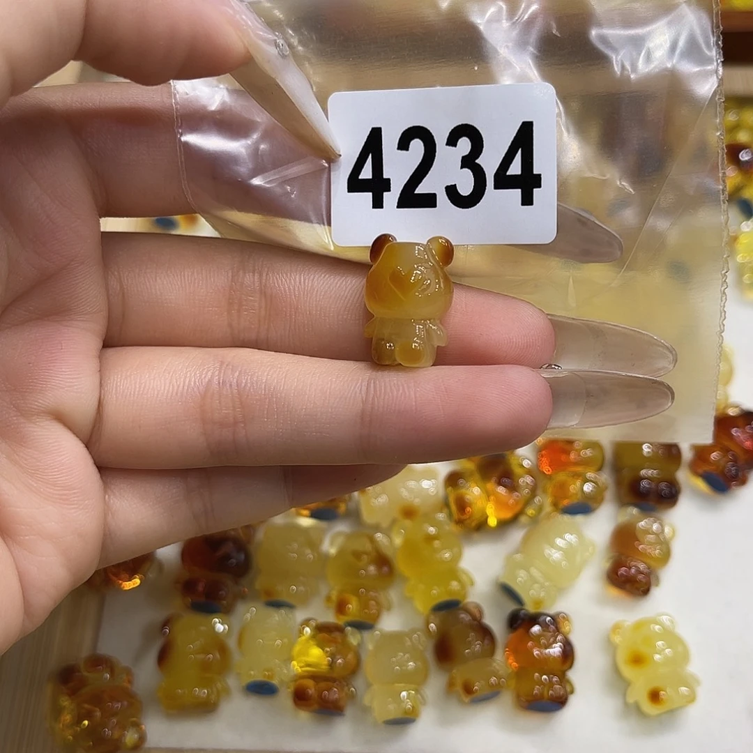 琥珀未镶嵌珠宝奇石