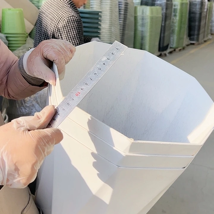 塑料瑕疵钻石盆6#白色3个无托