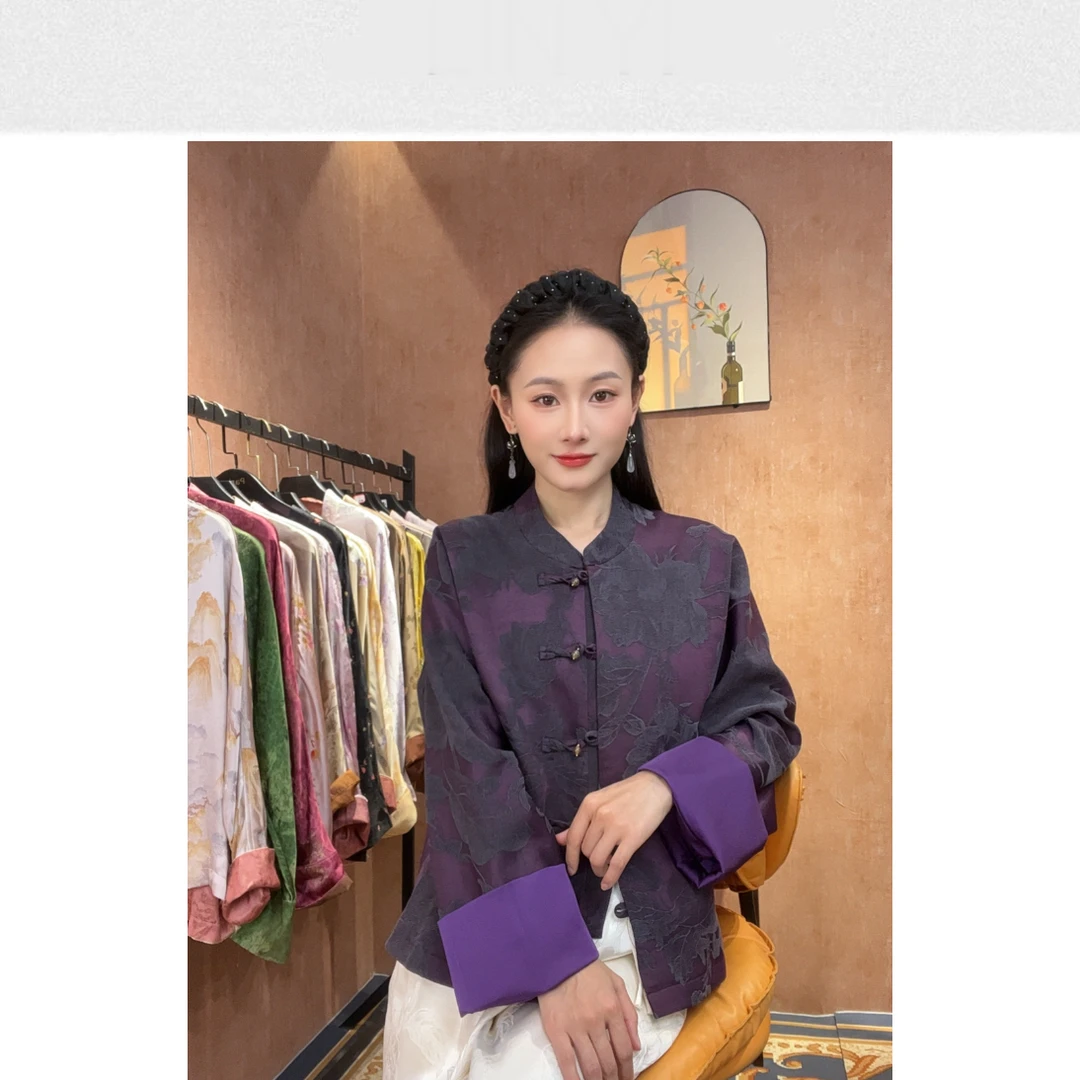 2579 新中式时尚国风气质女外套