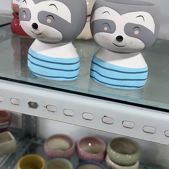 微瑕陶瓷花盆满12发