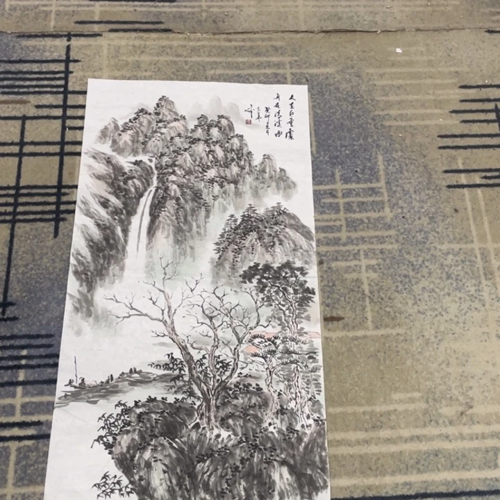 国画啊*?山水作品山水111111