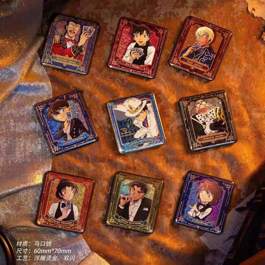 （代拆）名侦探柯南礼物盲袋系列周边磁吸冰箱贴正版动漫周边饮料起