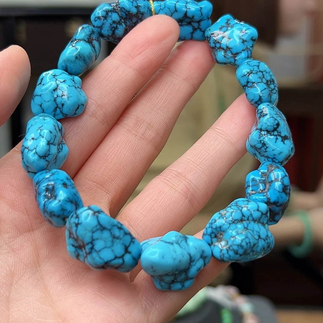 绿松石珠宝奇石未镶嵌