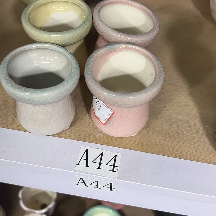 微瑕陶瓷花盆满9.9发