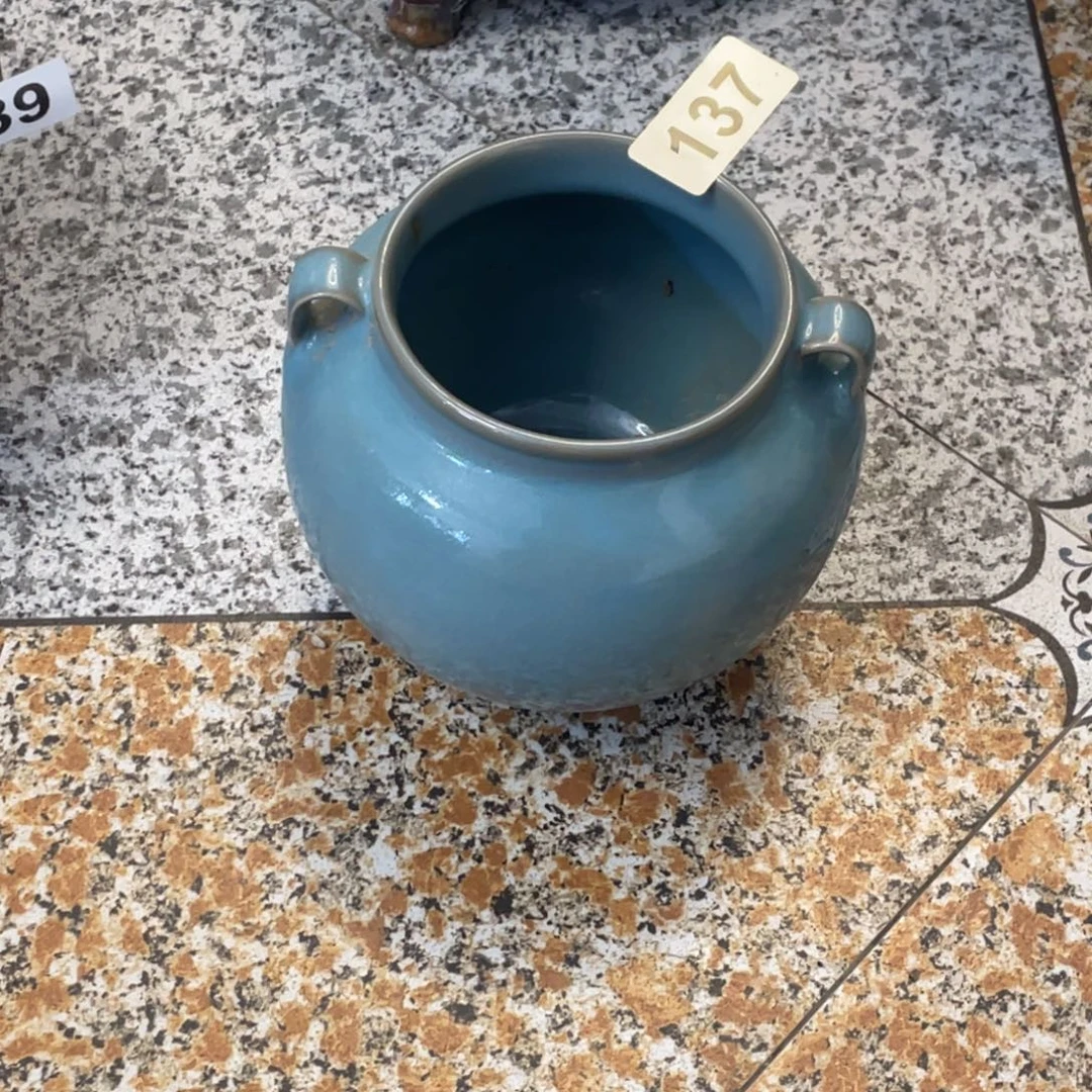 赏品钧双喜罐一个