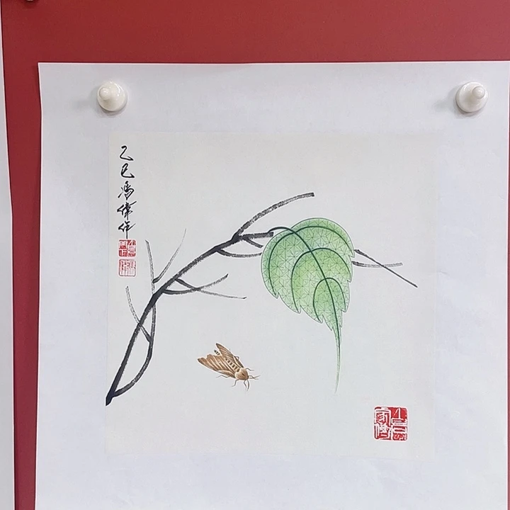 国画冯老师手绘作品