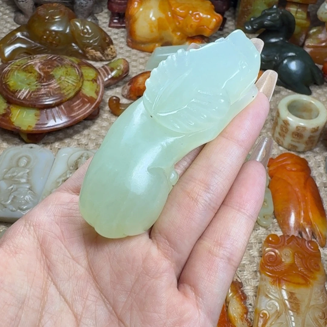 吊坠白玉菩提挂件