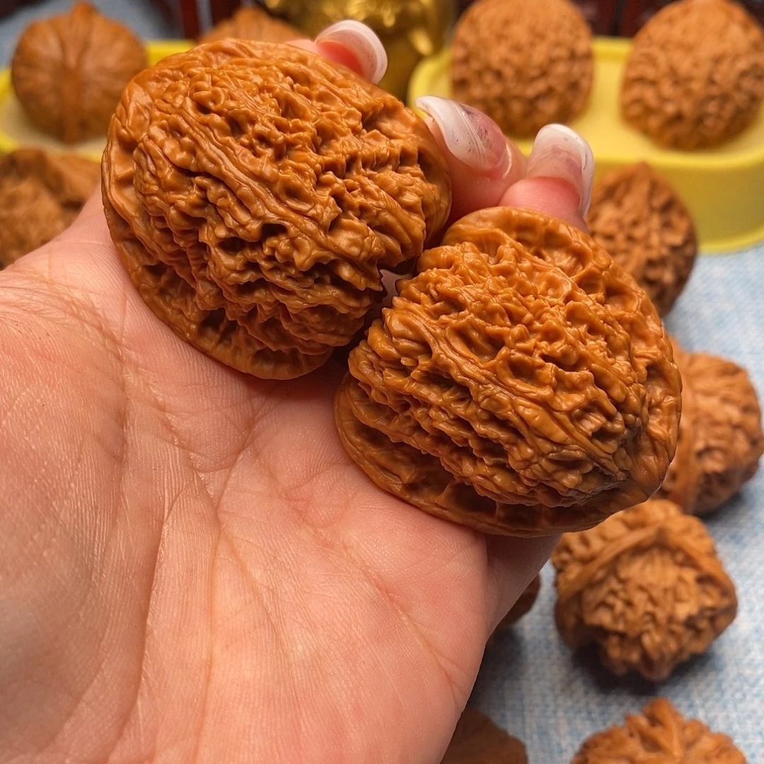 文玩核桃把件毕业逐鹿高炮南疆石43尺全品