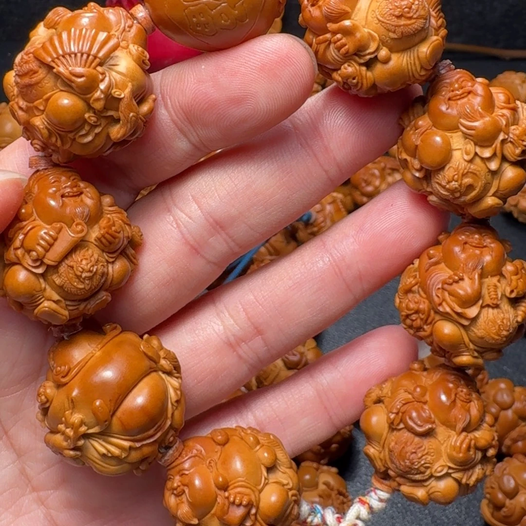 大***子橄榄核手串/手链财神