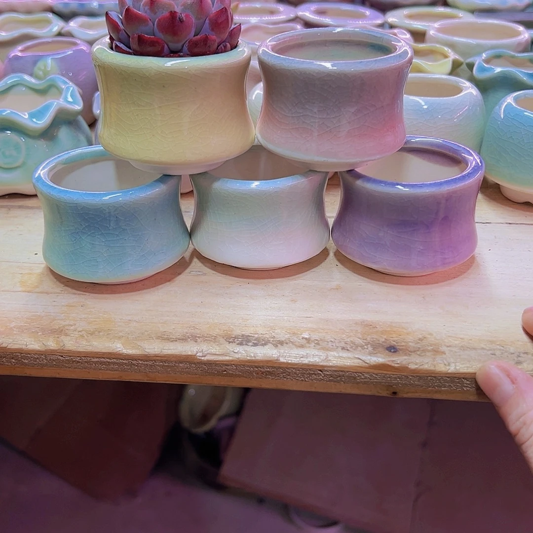 陶瓷花盆当场凑满12包邮