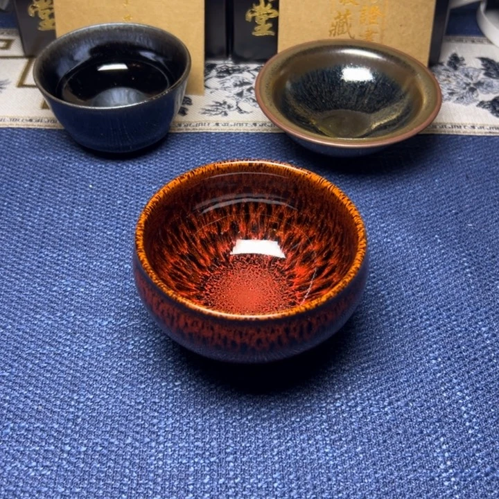 建阳建盏喝茶主人杯