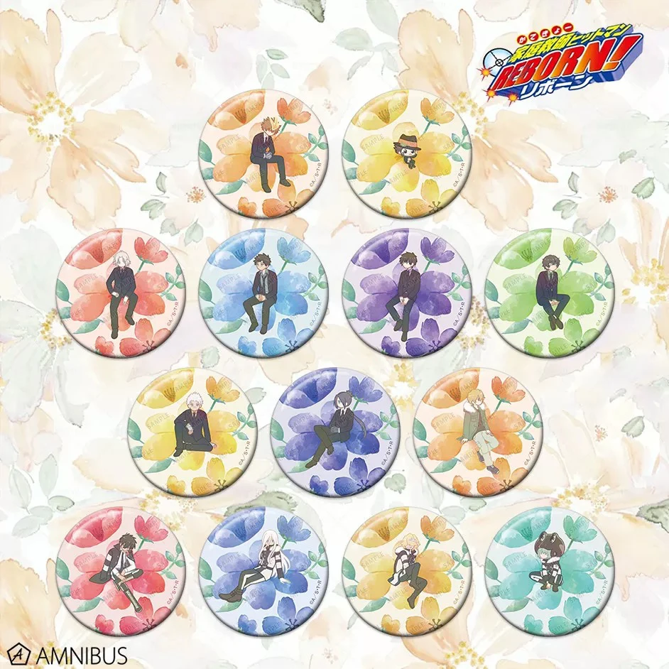 【家庭教师】花朵系列 吧唧 透卡 立牌