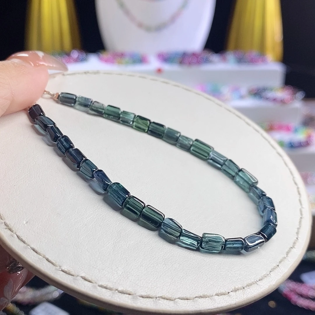 未镶嵌手链碧玺方糖