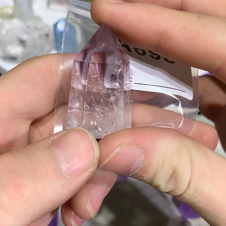 悠***酱未镶嵌珠宝半成品水晶天然水晶A690