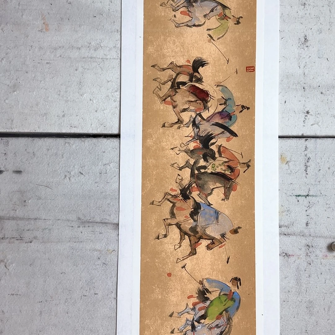 小***泽国画大写意就是这样