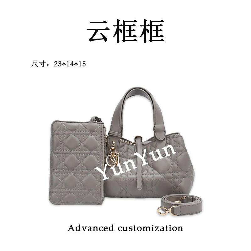 【云云甄选】QYX-16889-灰色-轻奢时尚女士新款单肩斜挎包