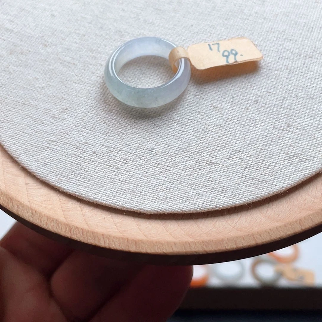 翡翠戒指未镶嵌7 号港 17