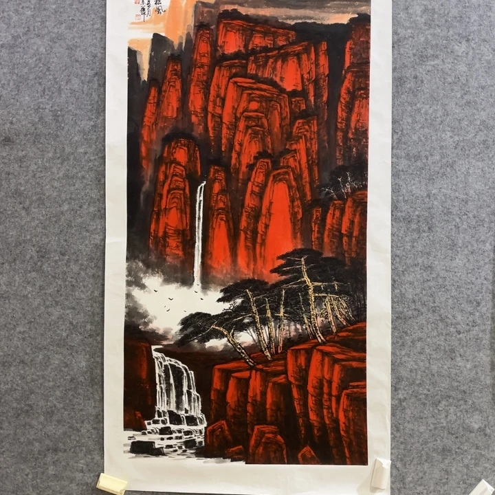 国画王依民四尺山水