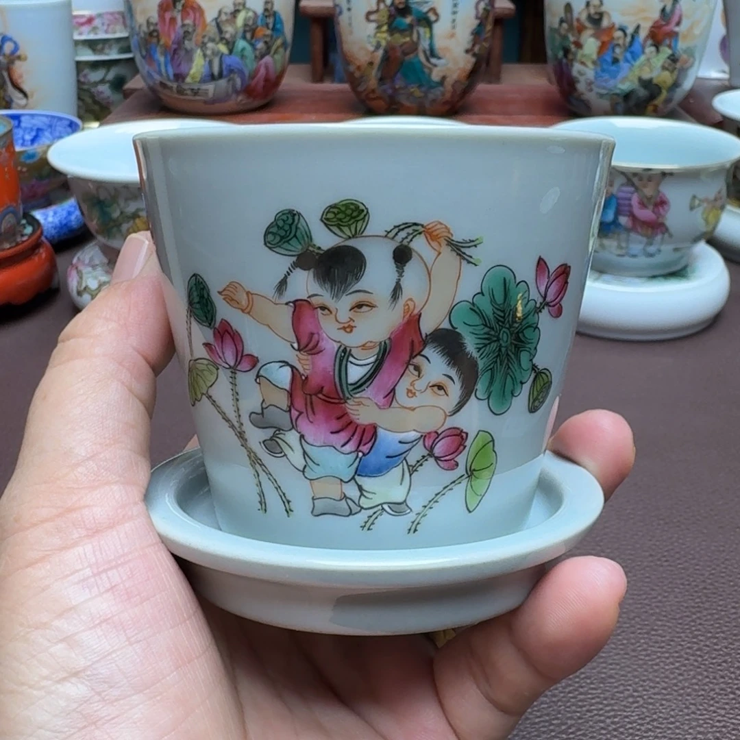 景德镇手工手绘展示