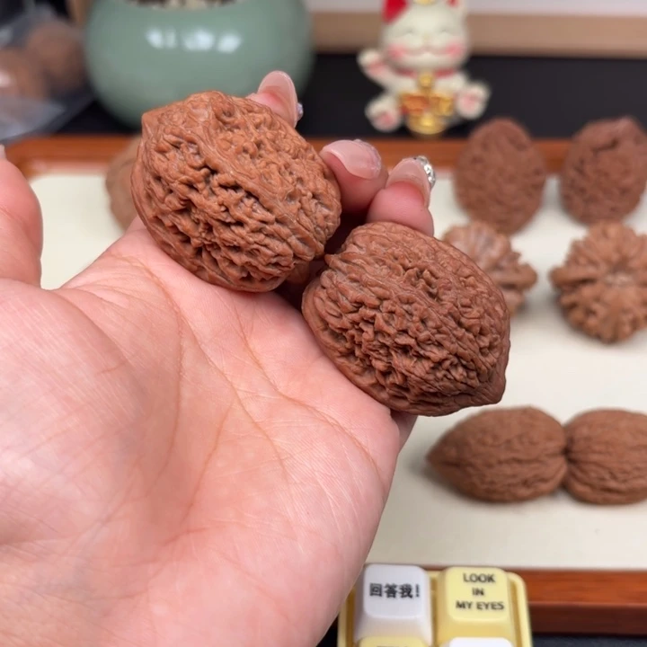 把件文玩核桃全品大蒜头36.5尺52克