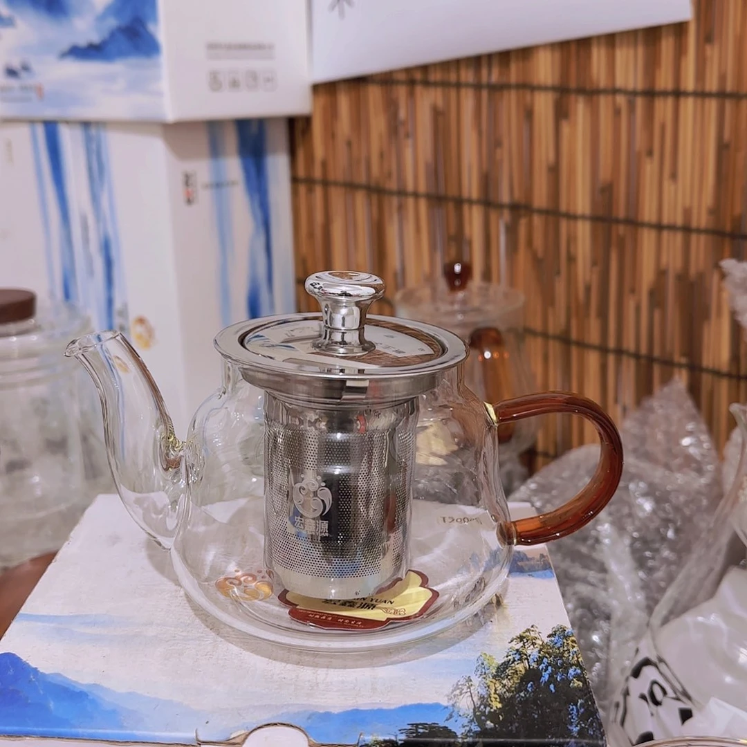 高硼硅玻璃茶水分离款瑕疵H059红05
