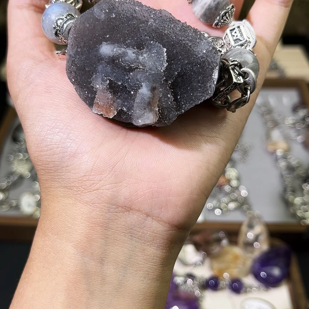 水晶手链合金R***r手串