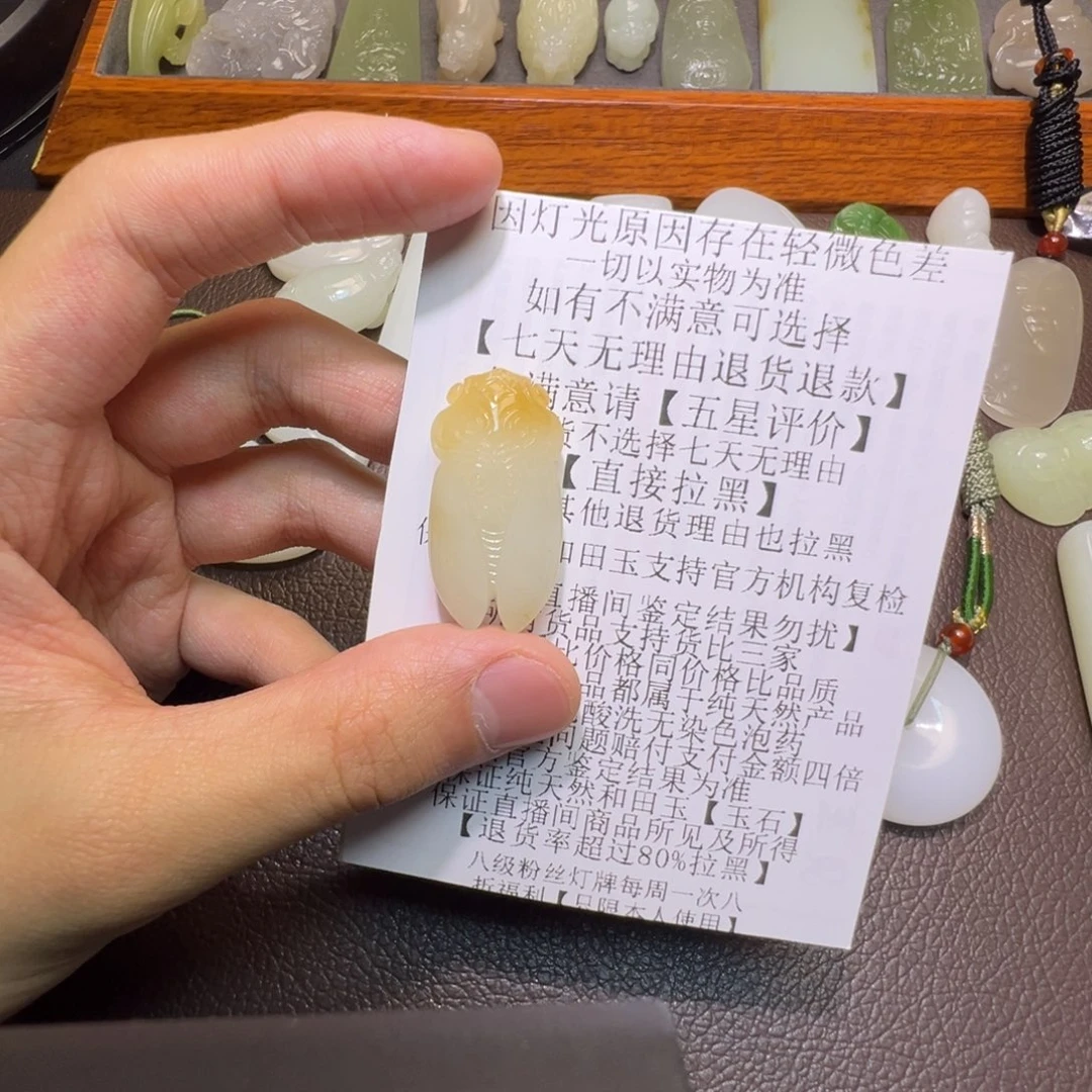 遇***9和田玉未镶嵌颈饰