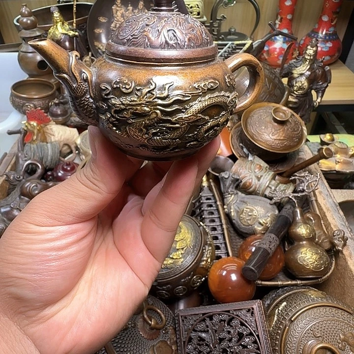 铜器办公室茶室摆件