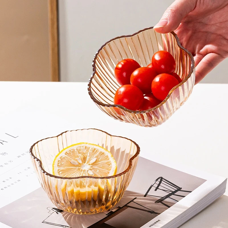 【买一送一】琥珀色花瓣沙拉碗