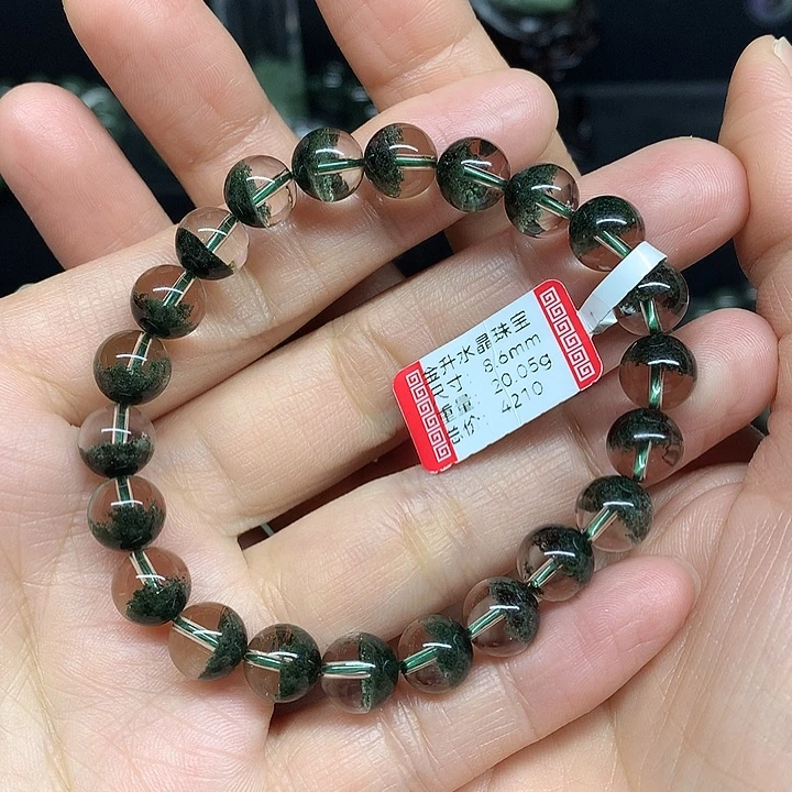 水晶手串未镶嵌天然水晶