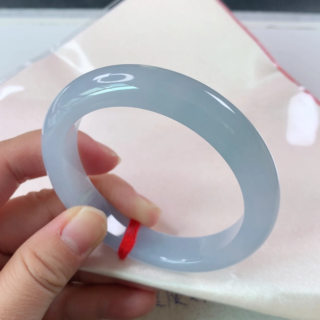 未镶嵌手镯翡翠 正圈冰紫 紫罗兰②⑤⑤