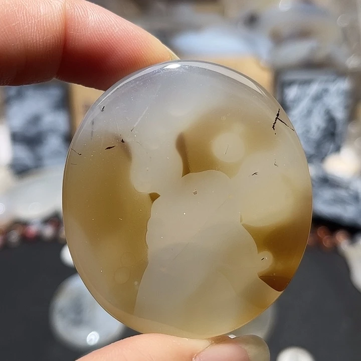 玛瑙/玉髓未镶嵌吊坠(不含链)