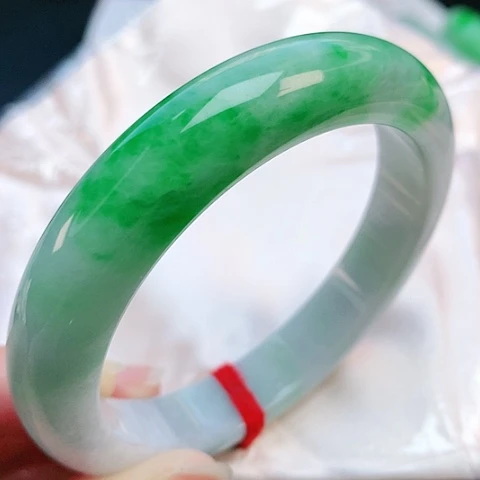 未镶嵌手镯翡翠58圈口882156