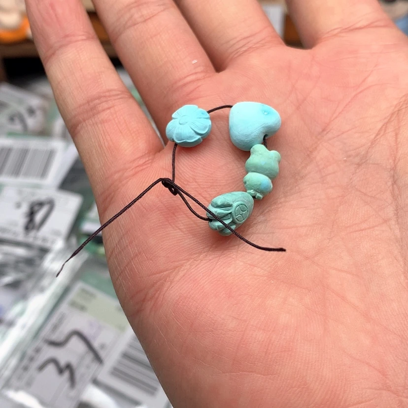 【闪购商品】绿松石颈饰未镶嵌8