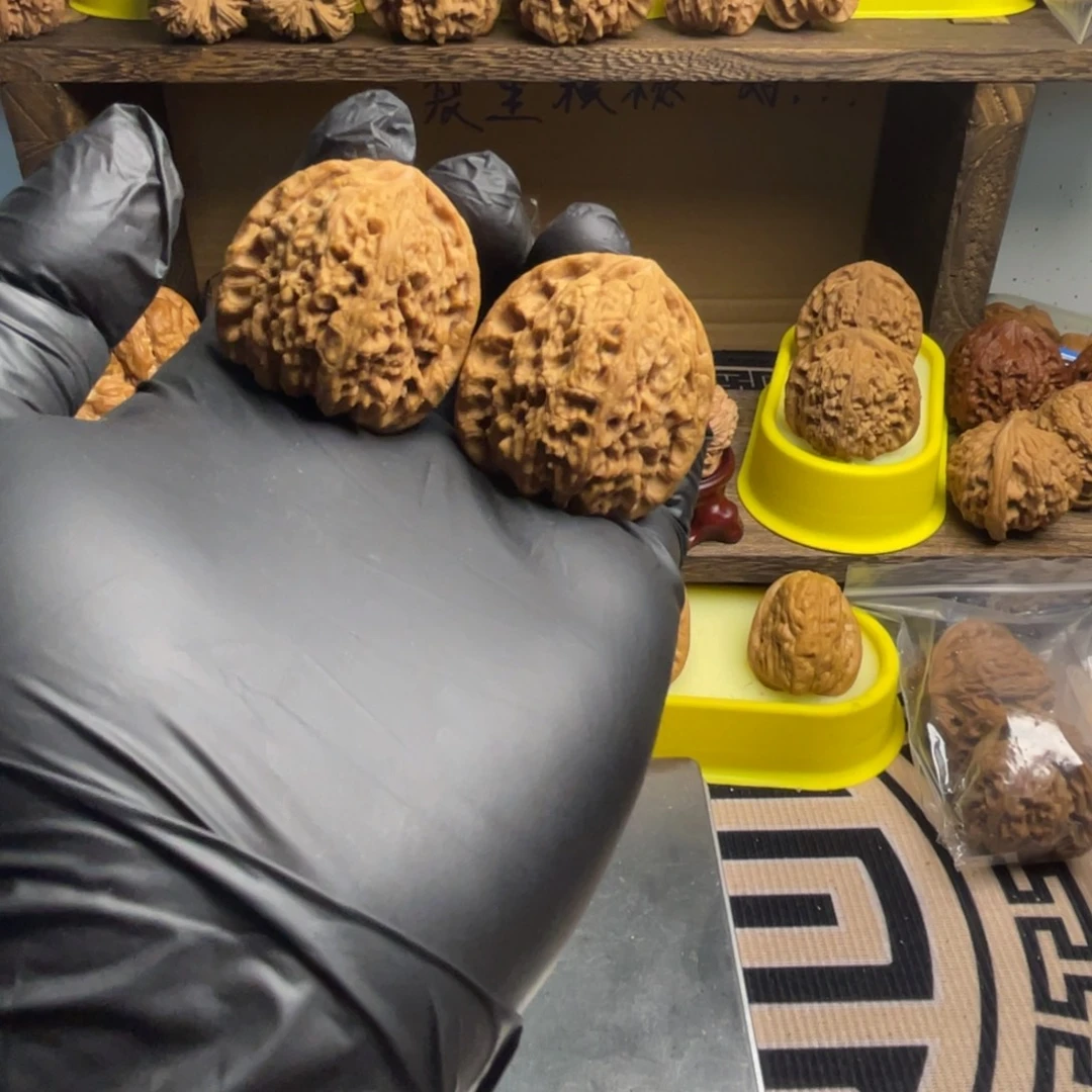 吊坠文玩核桃炮弹南疆精对