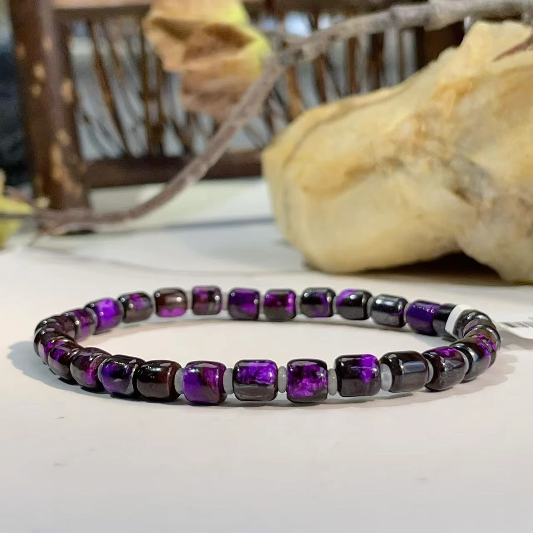 舒俱来红丝绒单圈手串/AZB4464（一抹）