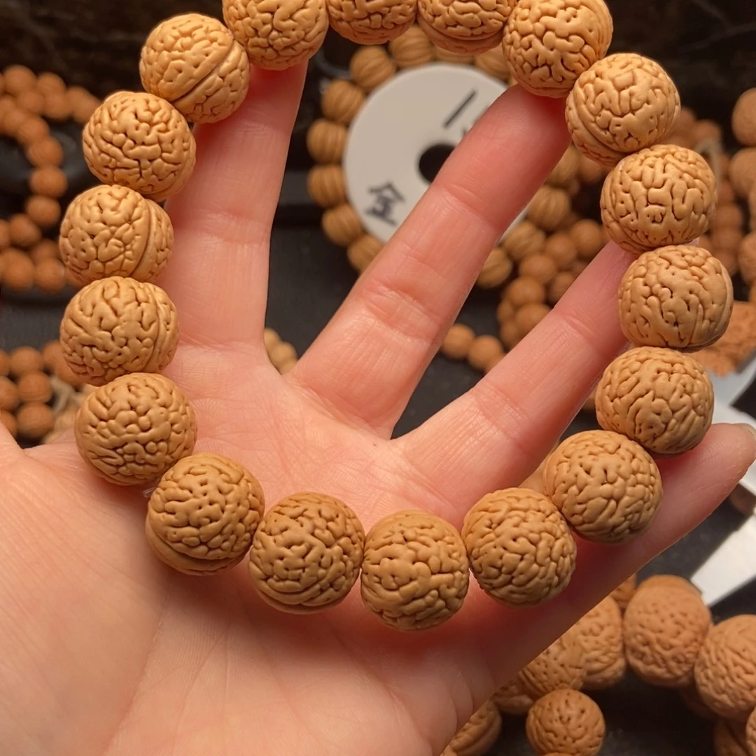 桃核手串盘锦肌肉17尺闪21