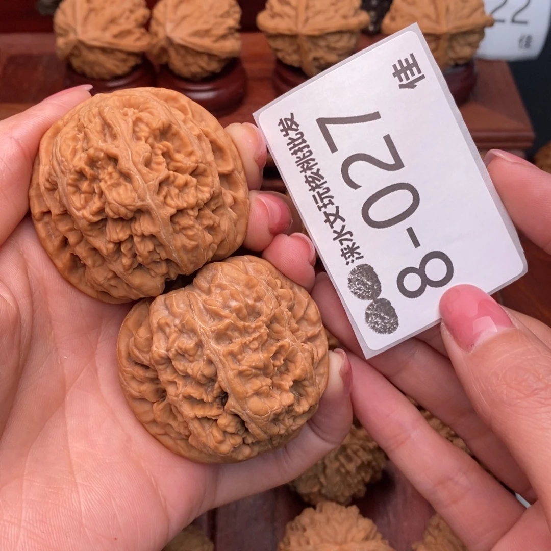 文玩核桃把件46粗筋