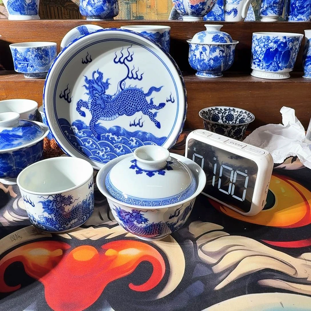 *****泥塑麒麟套装手工手绘