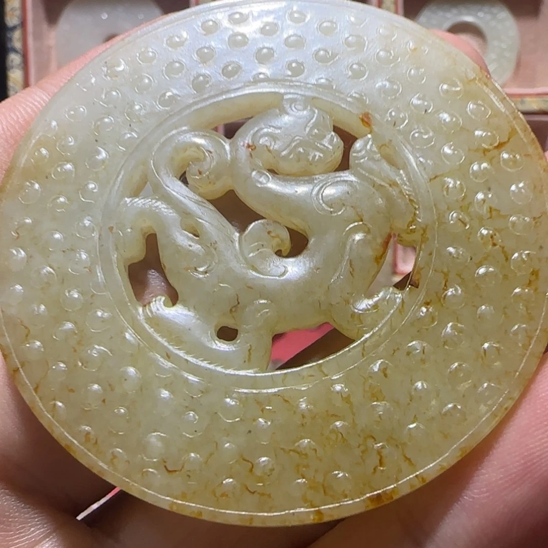 五***四颈饰未镶嵌和田玉