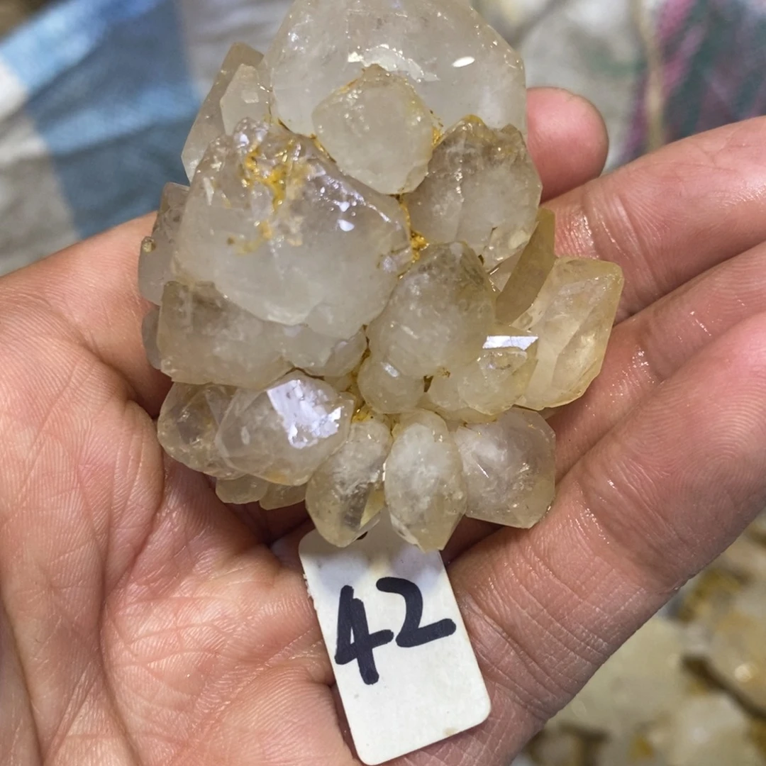 水晶水晶原石摆件未镶嵌