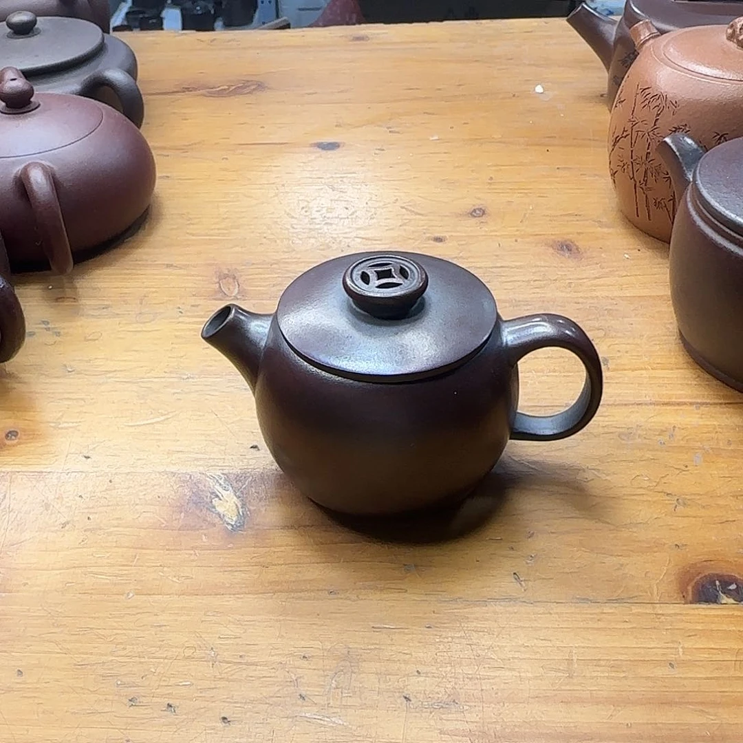 紫砂茶壶民间手艺人全手工制作